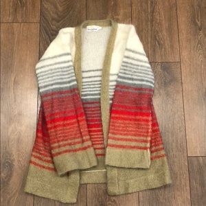 Vintage Mohair Hudson’s Bay Open Cardigan Size S